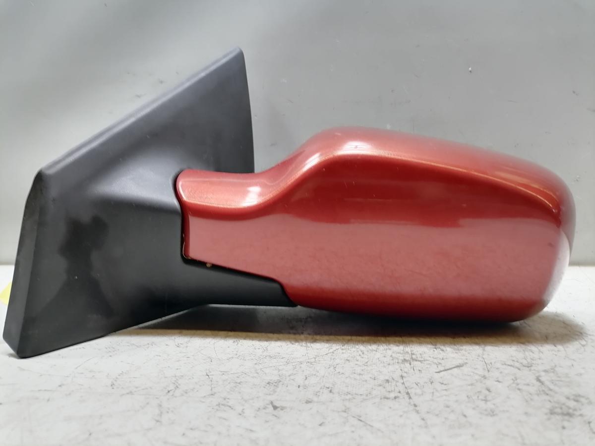 Renault Clio 3 original Au&szlig;enspiegel links TEB76 red of fire elektrisch anklappbar Bj.2006